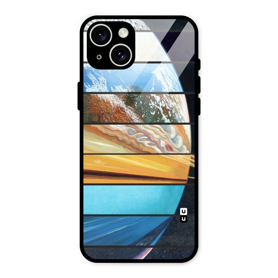 Earthly Design Glass Back Case for iPhone 15 Plus
