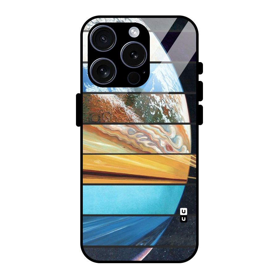 Earthly Design Glass Back Case for iPhone 15 Pro
