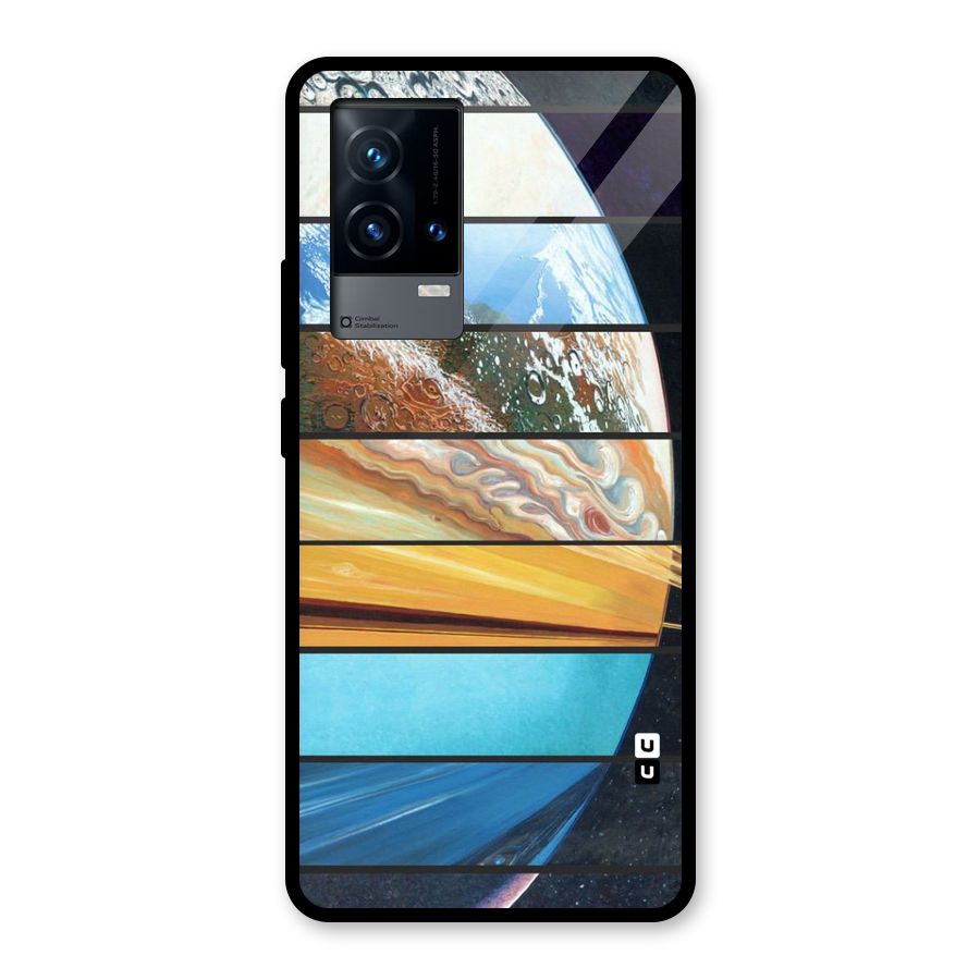 Earthly Design Glass Back Case for iQOO 9 5G