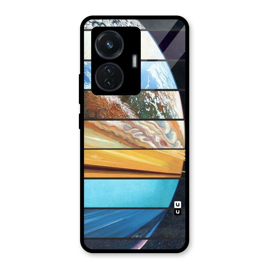 Earthly Design Glass Back Case for iQOO Z6 44W