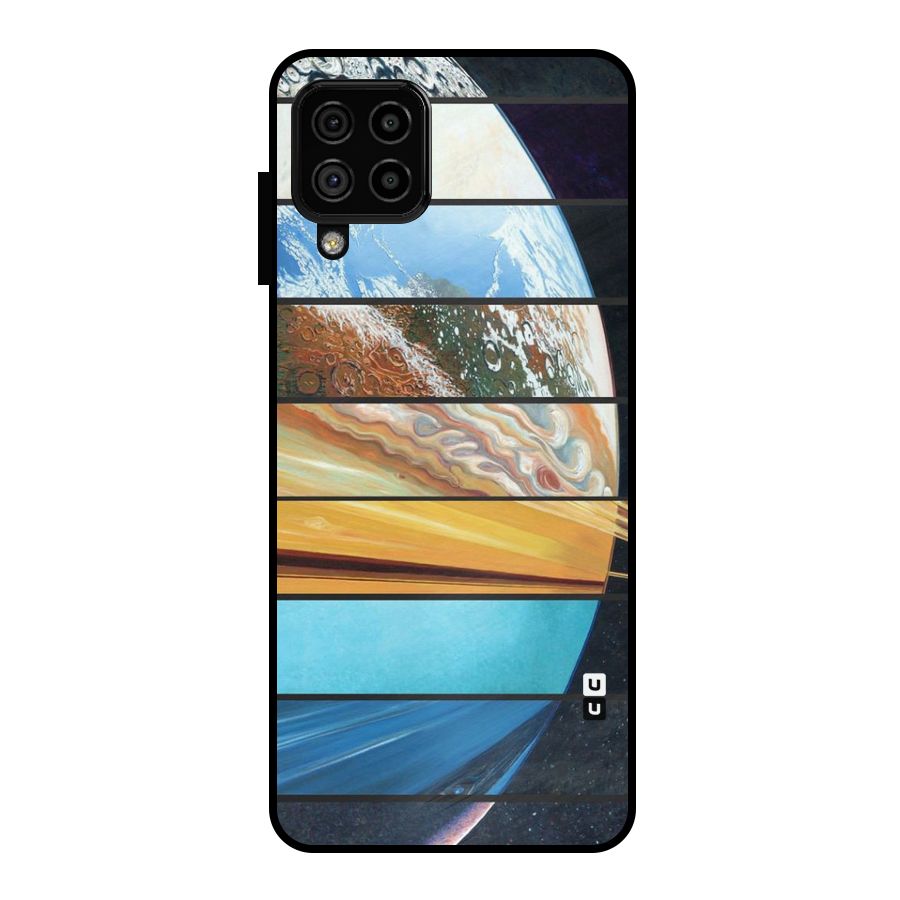 Earthly Design Metal Back Case for Galaxy A22 4G