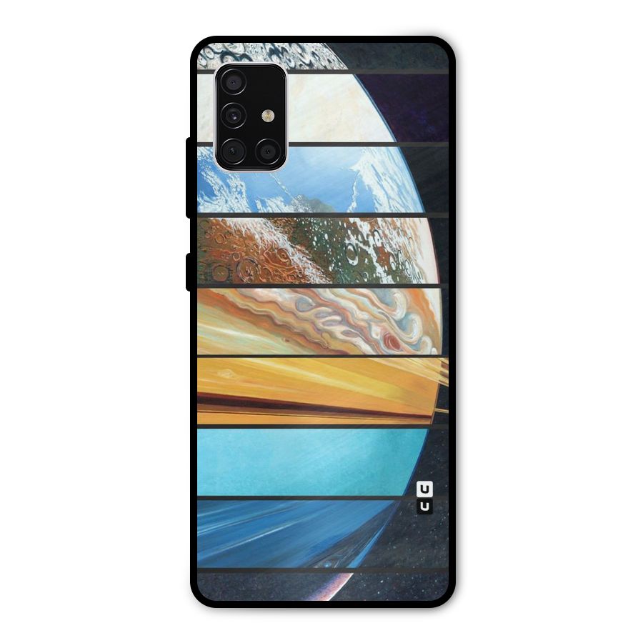 Earthly Design Metal Back Case for Galaxy A51