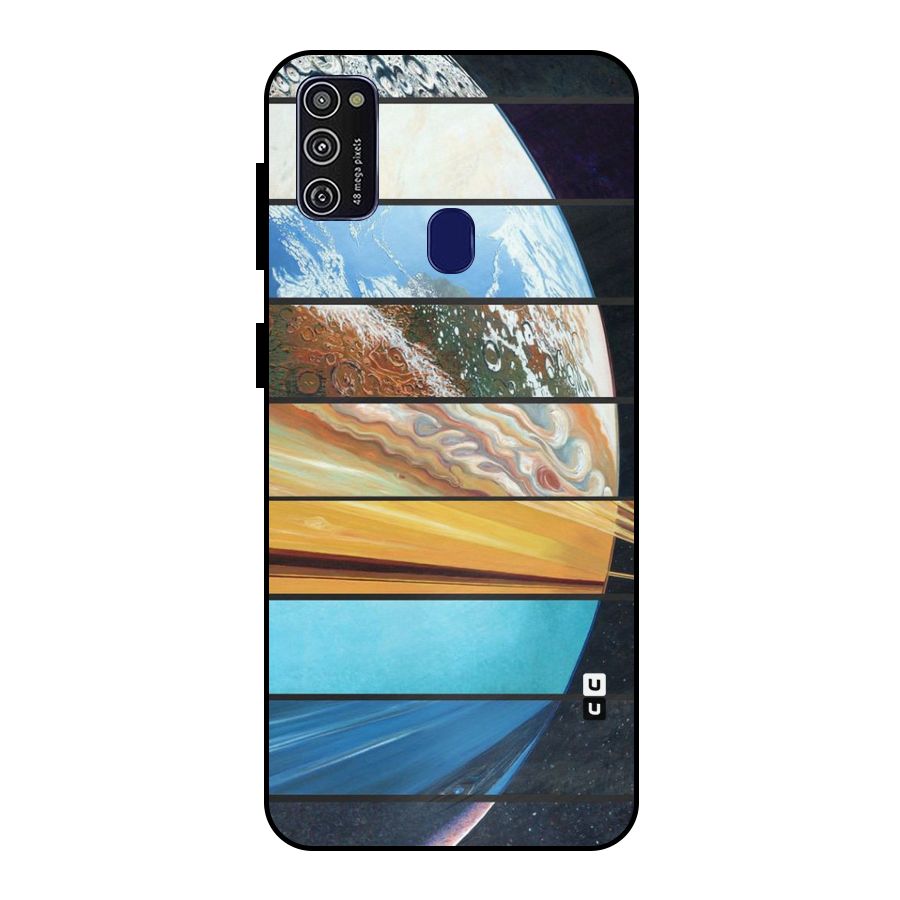 Earthly Design Metal Back Case for Galaxy M21