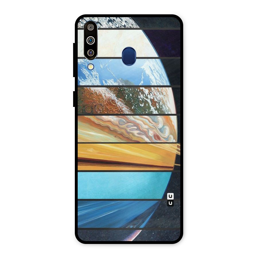 Earthly Design Metal Back Case for Galaxy M30