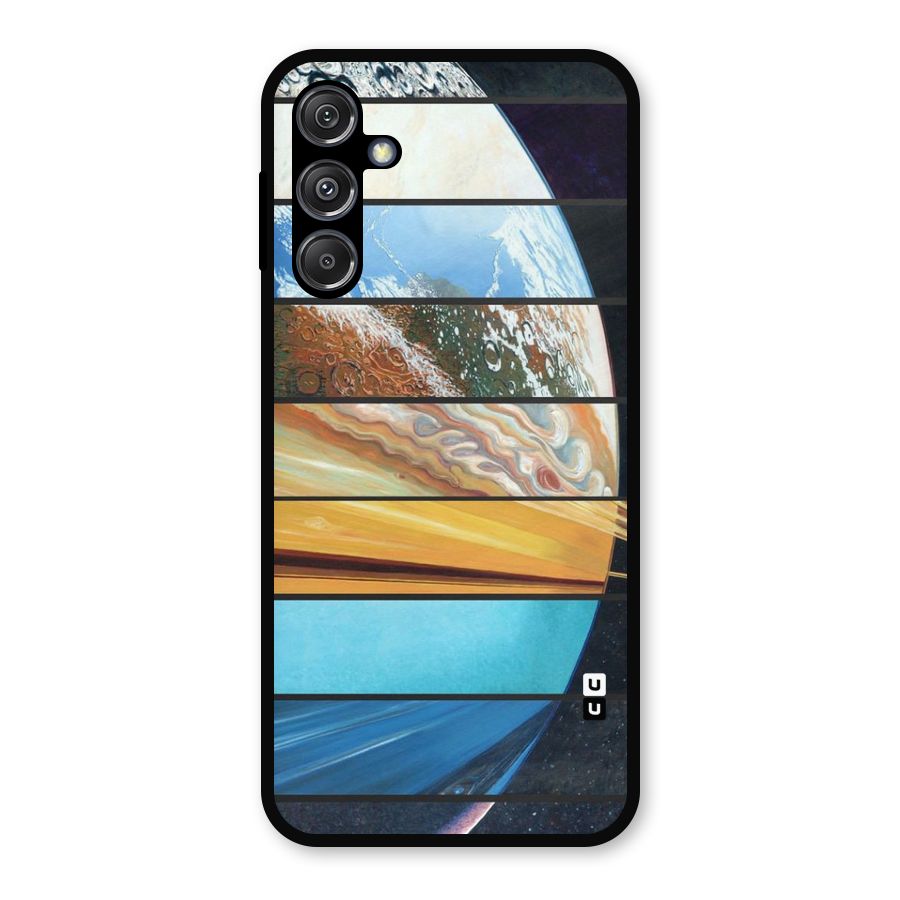 Earthly Design Metal Back Case for Galaxy M34 5G