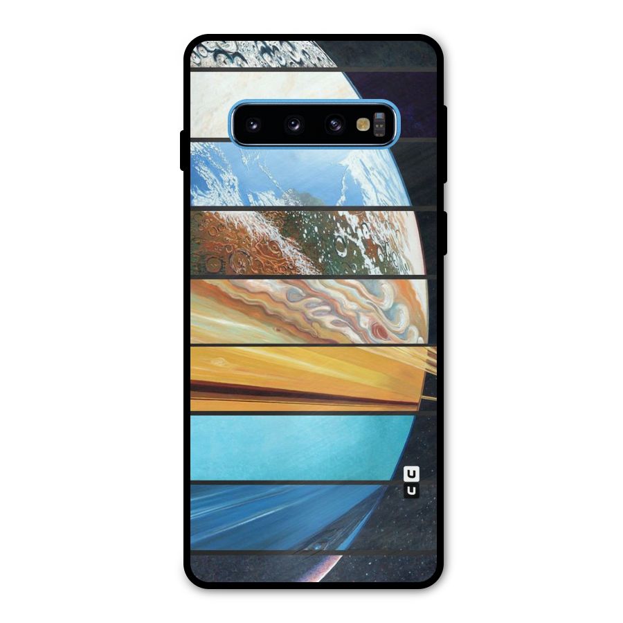 Earthly Design Metal Back Case for Galaxy S10
