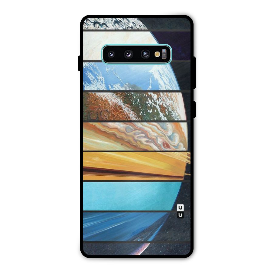 Earthly Design Metal Back Case for Galaxy S10 Plus