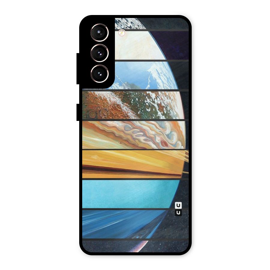 Earthly Design Metal Back Case for Galaxy S21 5G
