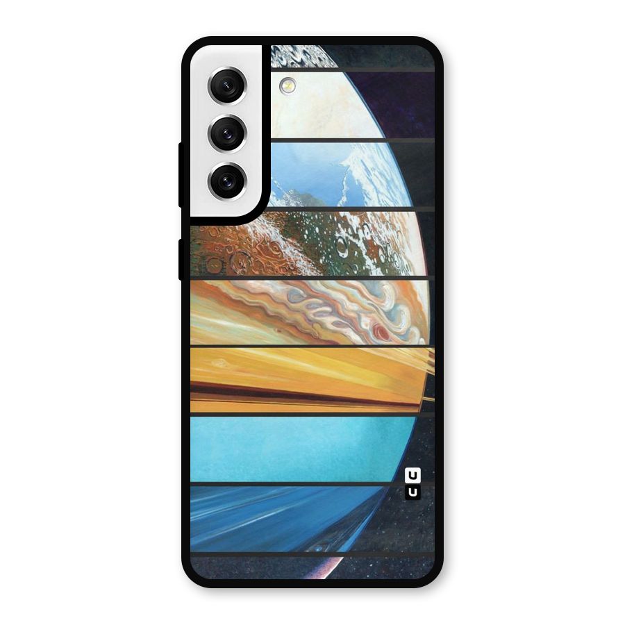 Earthly Design Metal Back Case for Galaxy S21 FE 5G
