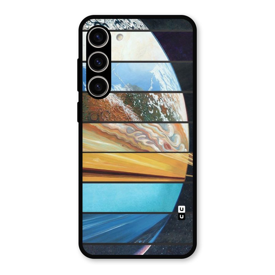 Earthly Design Metal Back Case for Galaxy S23 Plus
