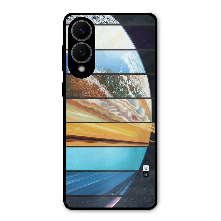 Earthly Design Metal Back Case for Galaxy S25 Edge