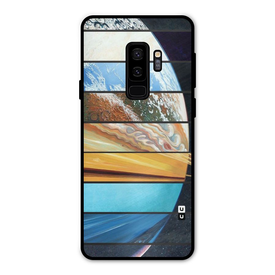 Earthly Design Metal Back Case for Galaxy S9 Plus