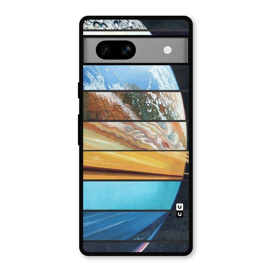 Earthly Design Metal Back Case for Google Pixel 7a