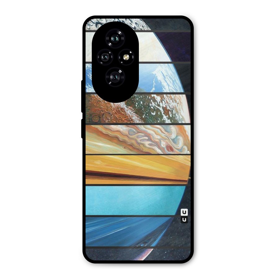 Earthly Design Metal Back Case for Honor 200