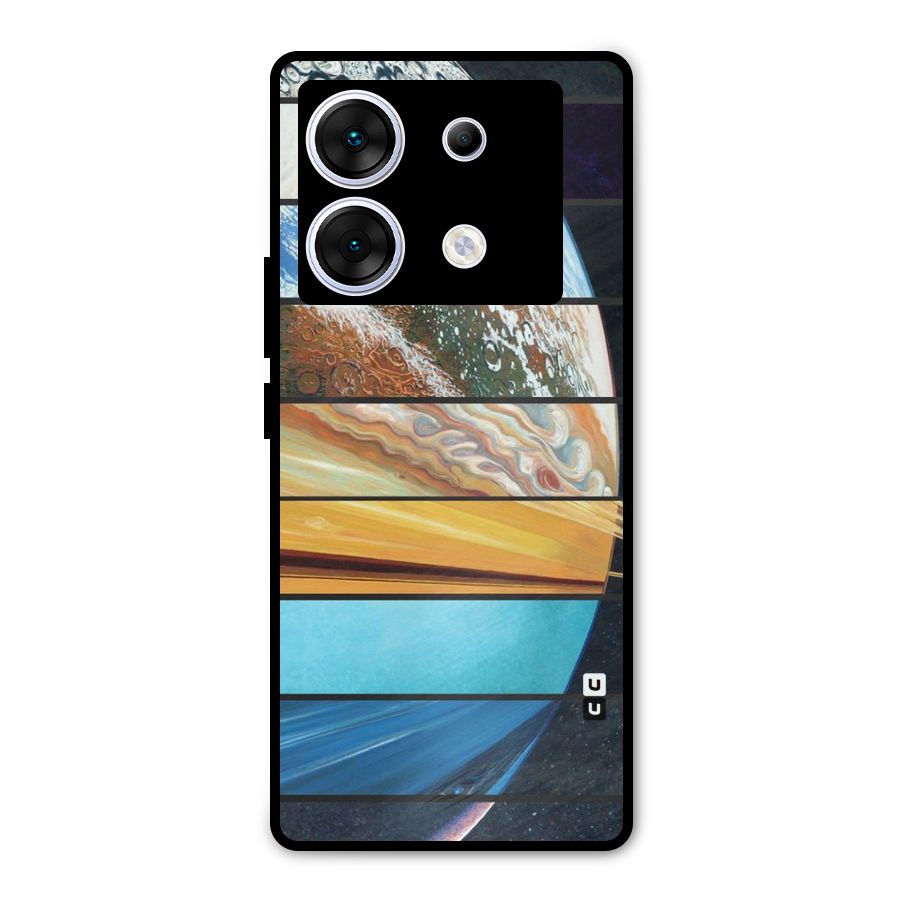 Earthly Design Metal Back Case for Infinix Zero 30 5G