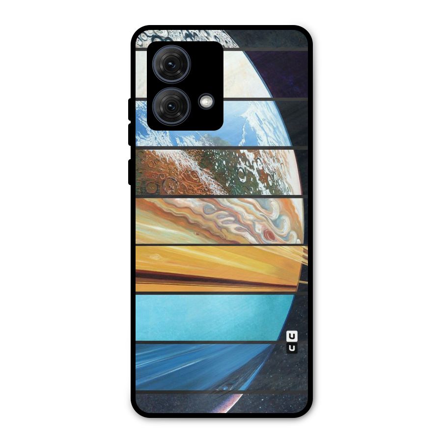 Earthly Design Metal Back Case for Moto G84