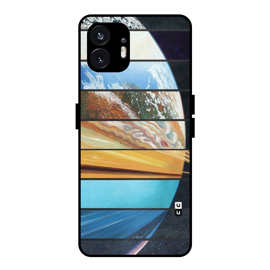 Earthly Design Metal Back Case for Nothing Phone 2