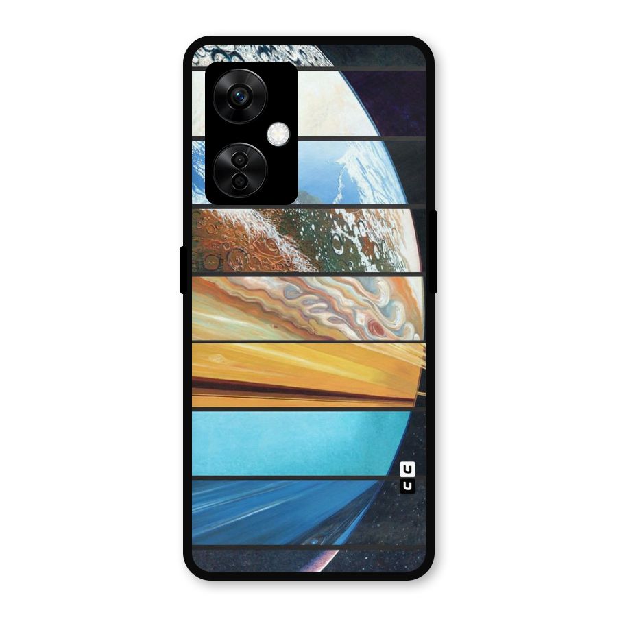 Earthly Design Metal Back Case for OnePlus Nord CE 3 Lite