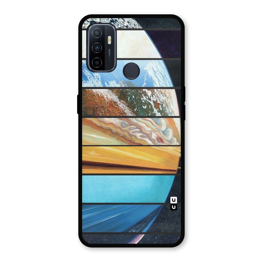 Earthly Design Metal Back Case for Oppo A53