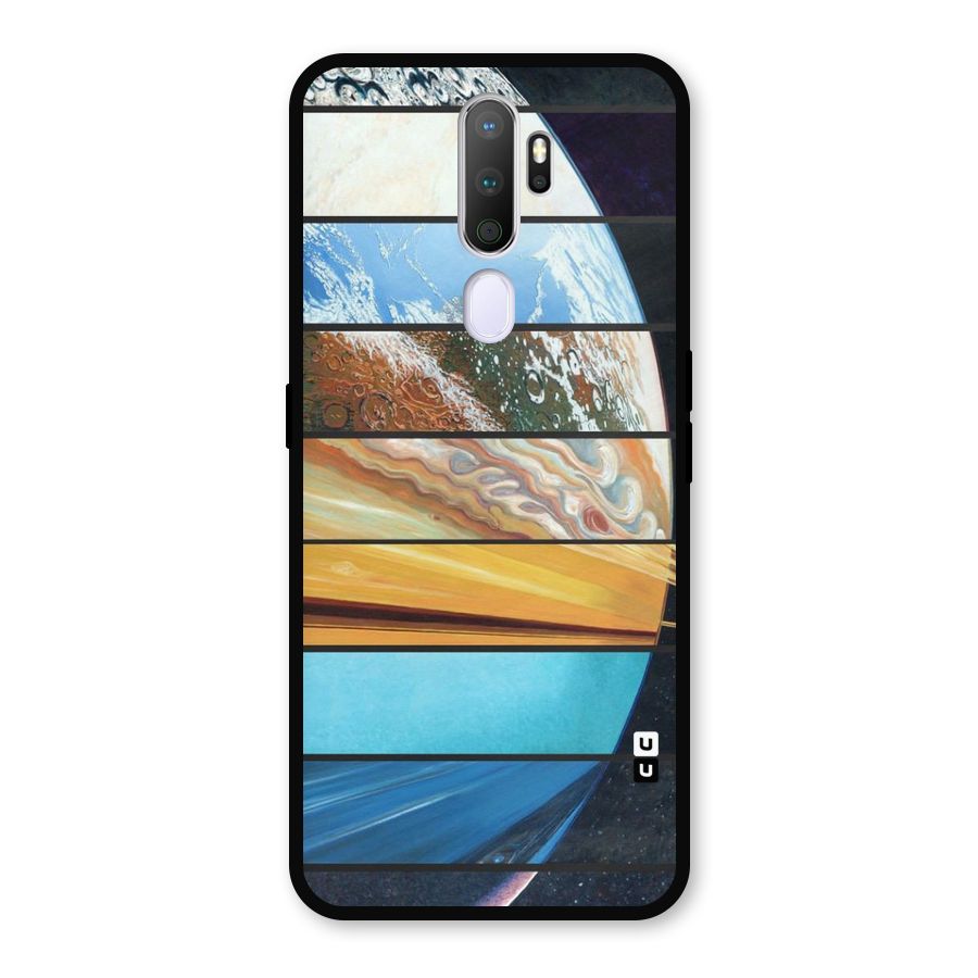 Earthly Design Metal Back Case for Oppo A9 (2020)