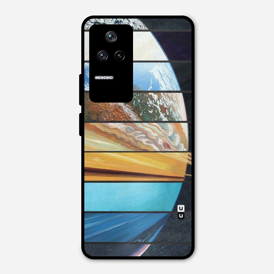 Earthly Design Metal Back Case for Poco F4 5G