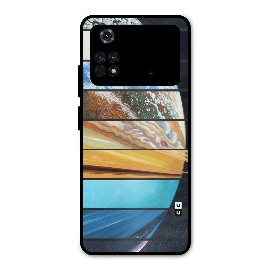 Earthly Design Metal Back Case for Poco M4 Pro 4G