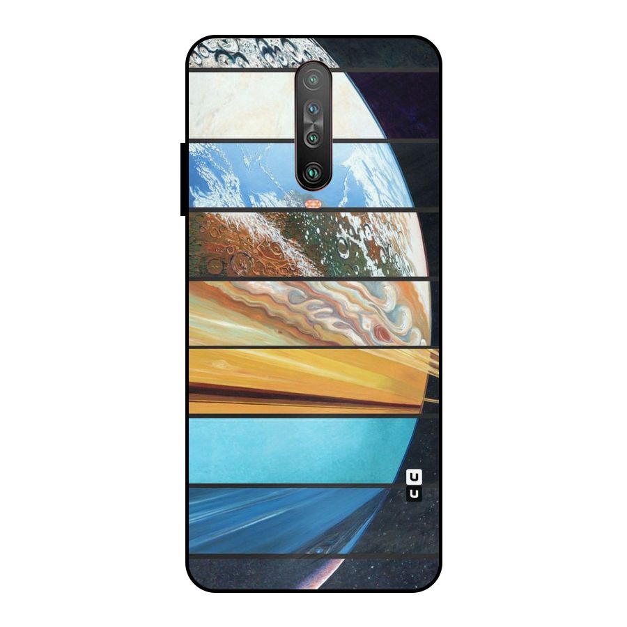 Earthly Design Metal Back Case for Poco X2