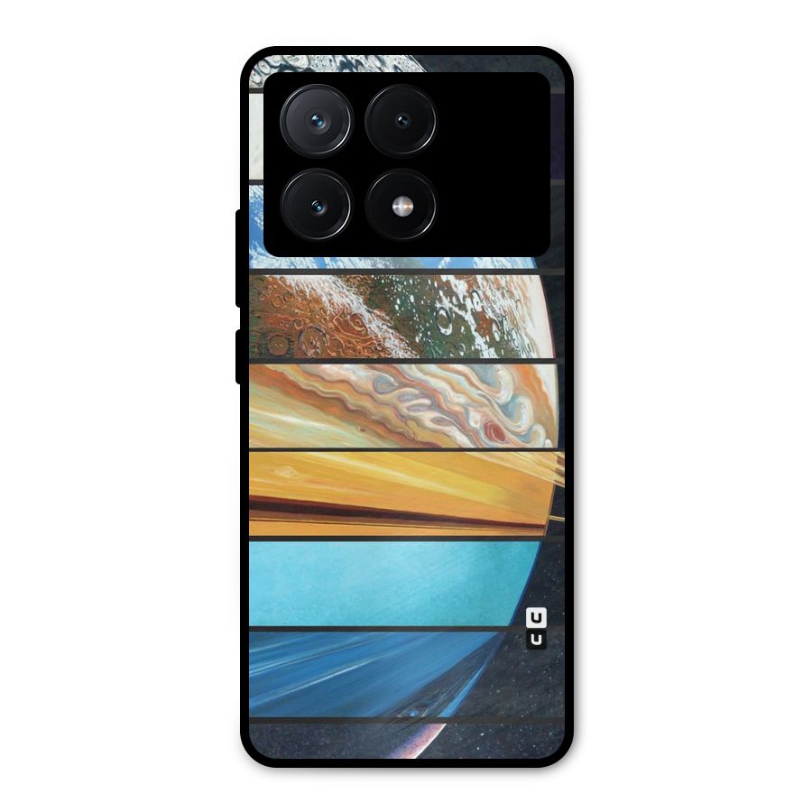 Earthly Design Metal Back Case for Poco X6 Pro