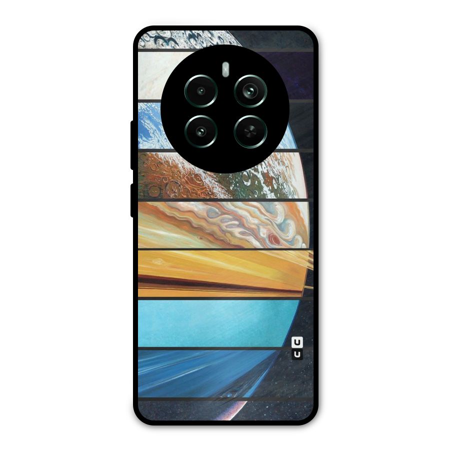 Earthly Design Metal Back Case for Realme 12 Pro Plus