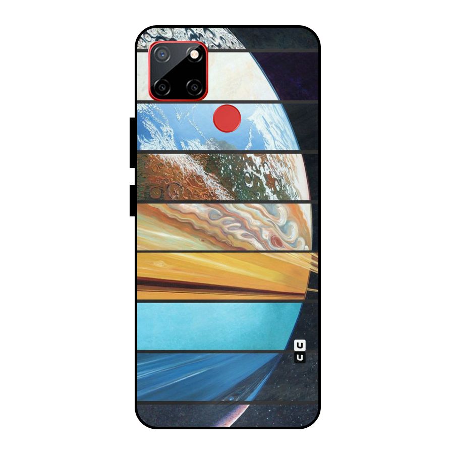 Earthly Design Metal Back Case for Realme C12