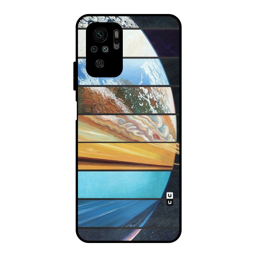 Earthly Design Metal Back Case for Redmi Note 10S