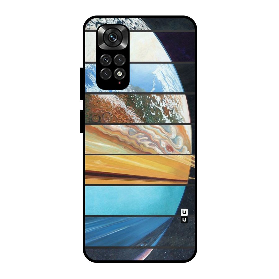 Earthly Design Metal Back Case for Redmi Note 11 Pro Plus 5G
