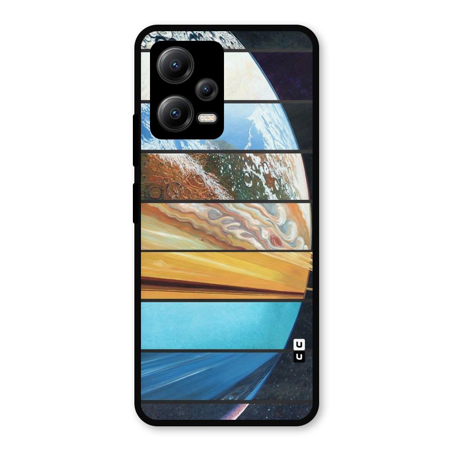 Earthly Design Metal Back Case for Redmi Note 12 5G