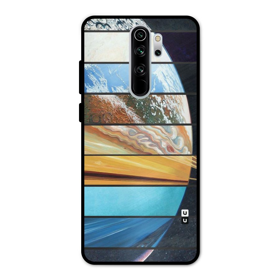 Earthly Design Metal Back Case for Redmi Note 8 Pro