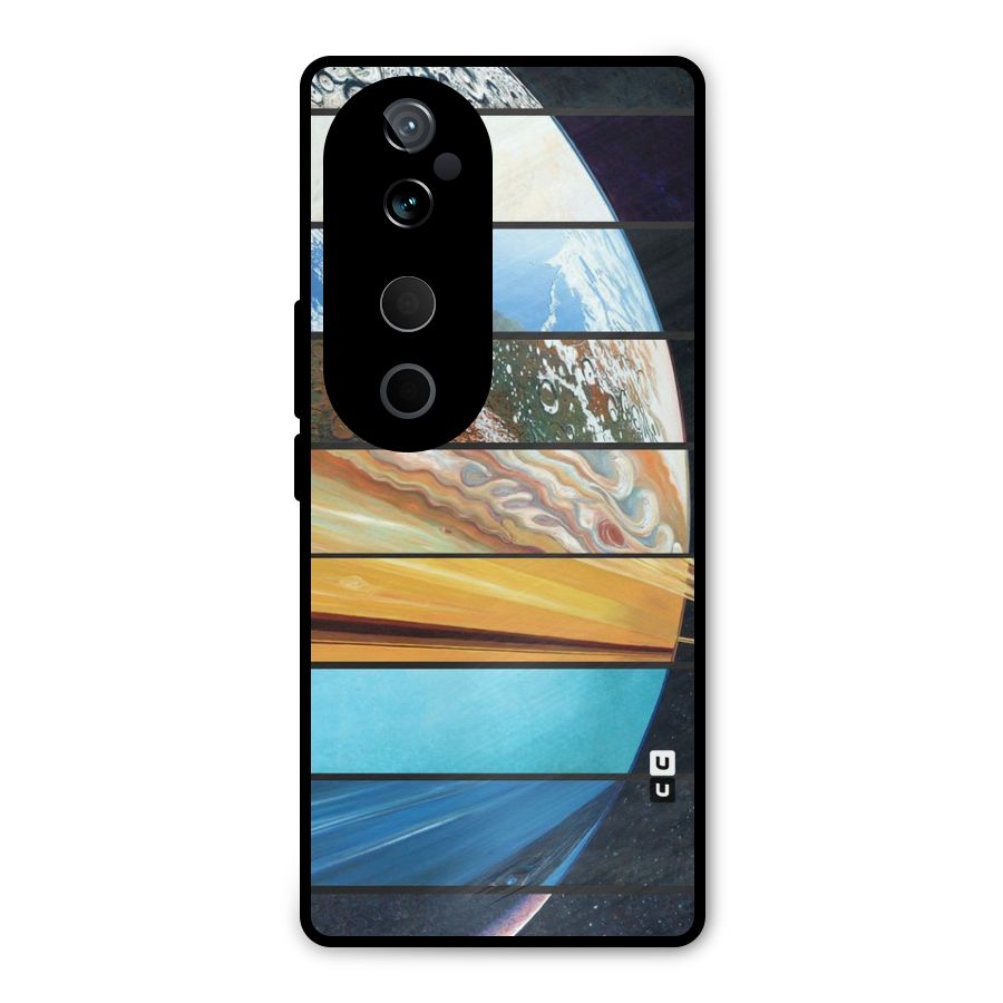 Earthly Design Metal Back Case for Vivo T3 Ultra