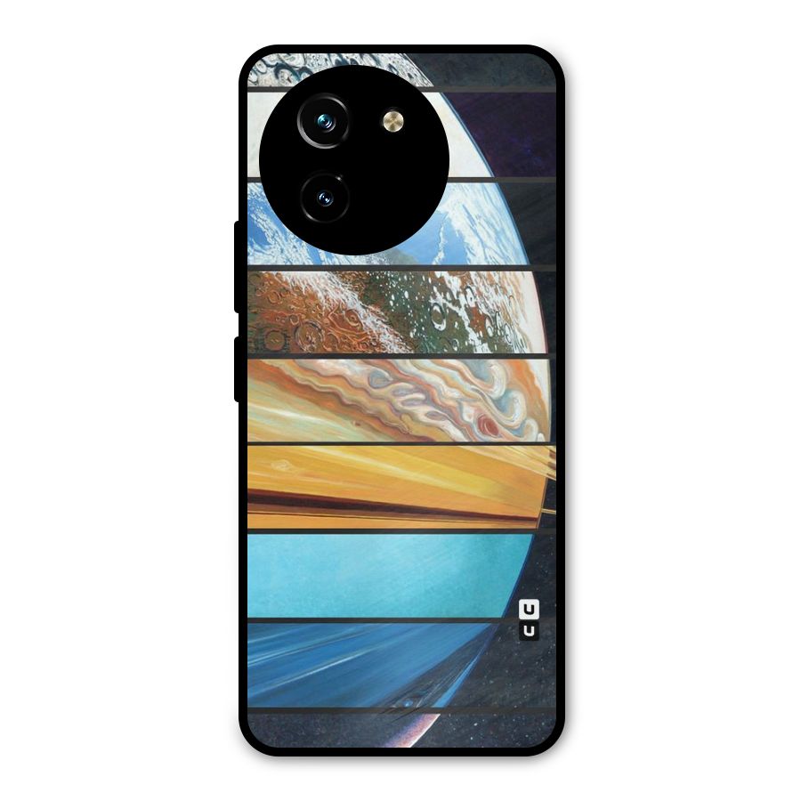 Earthly Design Metal Back Case for Vivo T3x