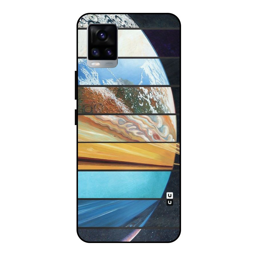 Earthly Design Metal Back Case for Vivo V20 2021