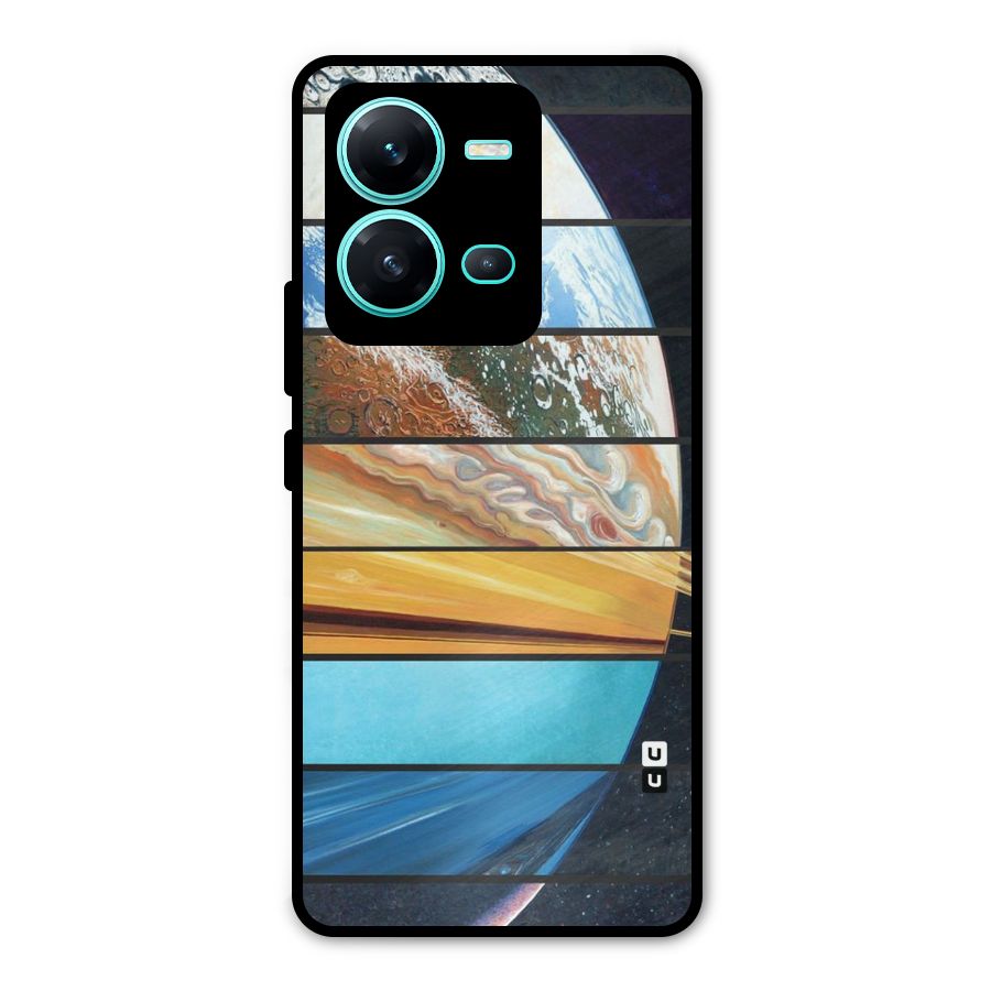 Earthly Design Metal Back Case for Vivo V25