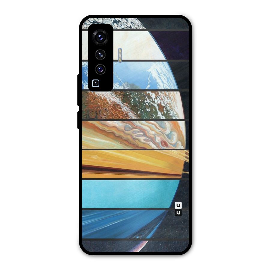 Earthly Design Metal Back Case for Vivo X50