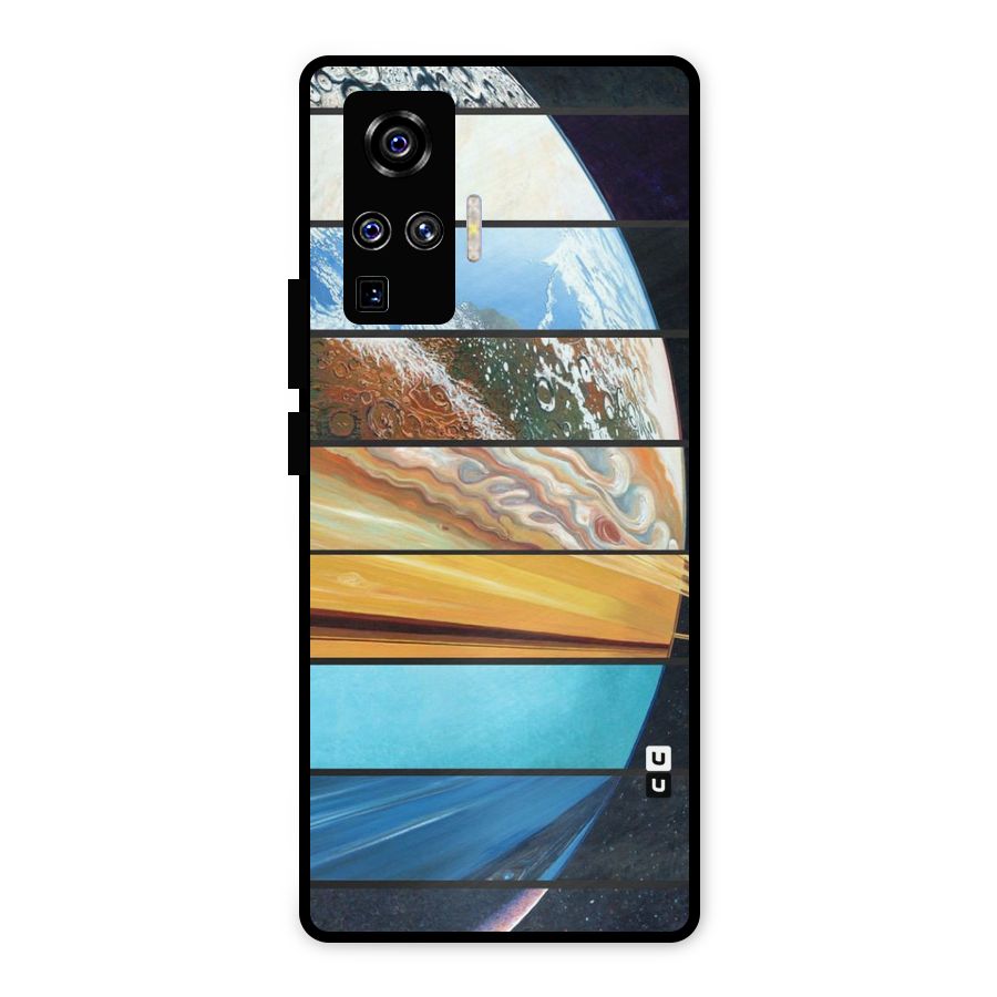 Earthly Design Metal Back Case for Vivo X50 Pro