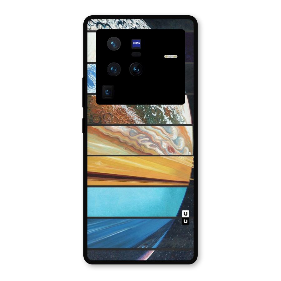 Earthly Design Metal Back Case for Vivo X80 Pro