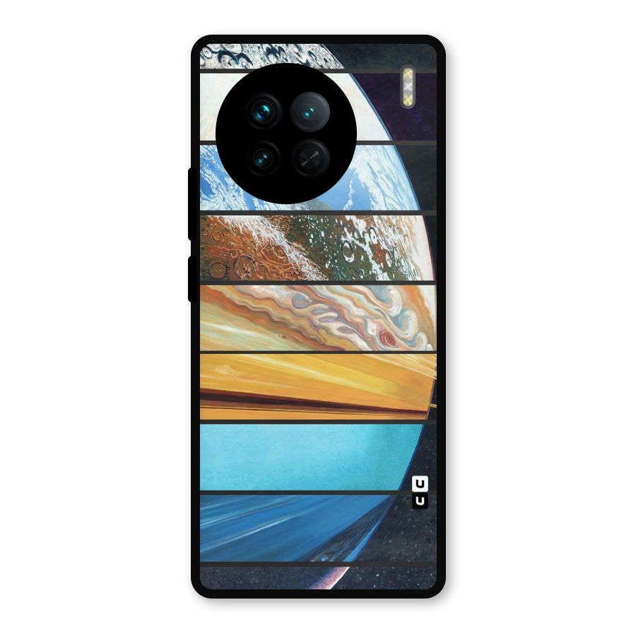 Earthly Design Metal Back Case for Vivo X90
