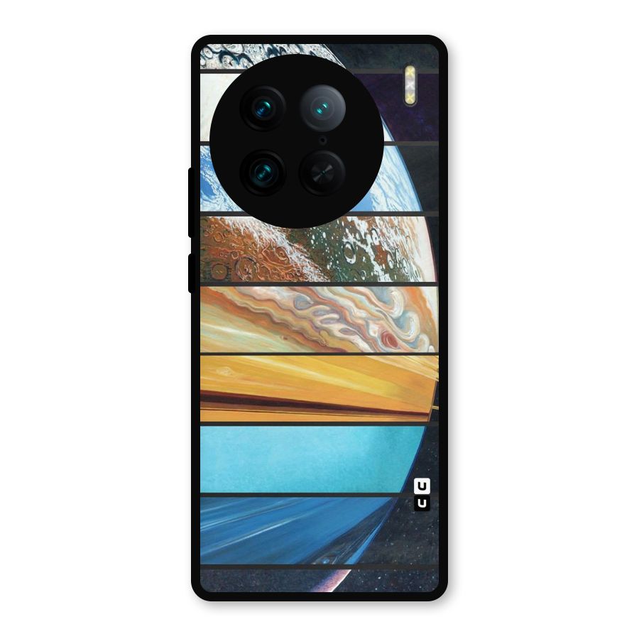 Earthly Design Metal Back Case for Vivo X90 Pro