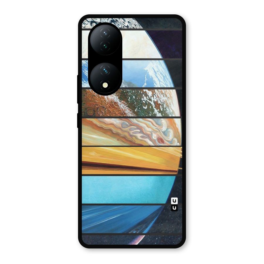 Earthly Design Metal Back Case for Vivo Y100a