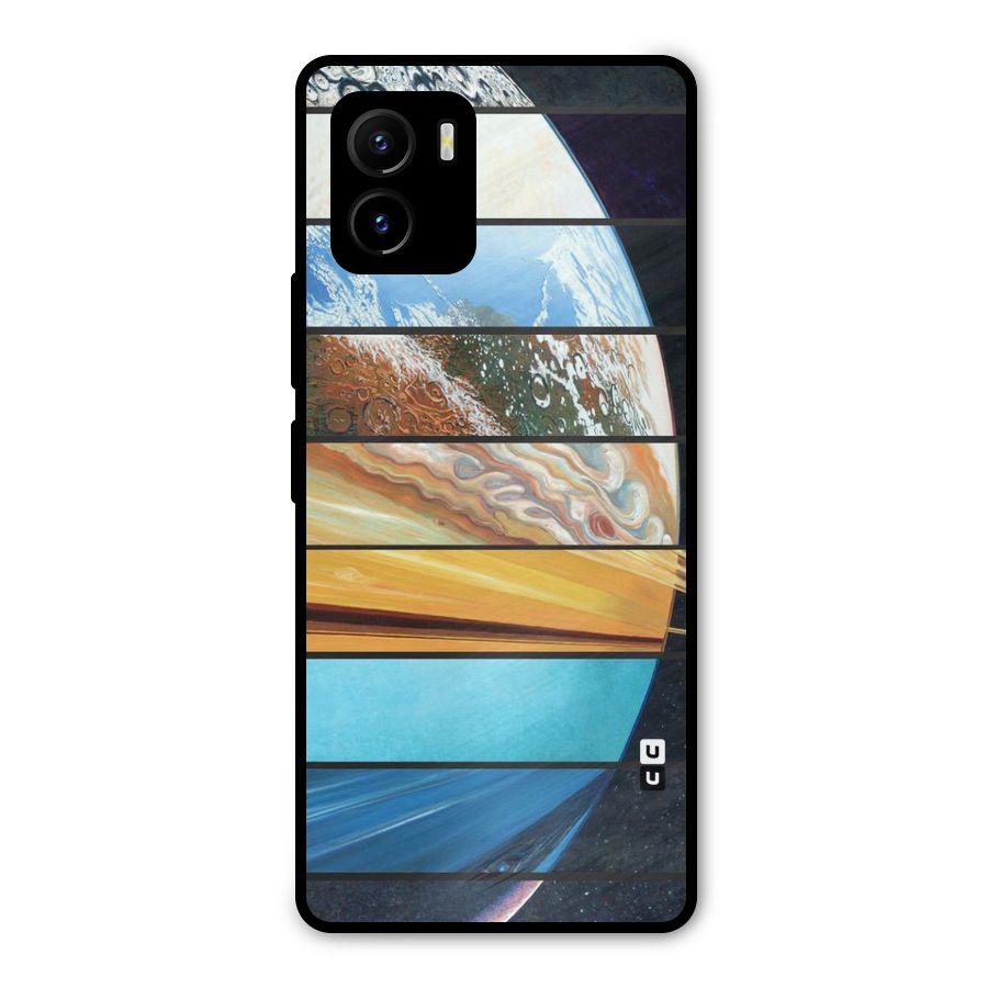 Earthly Design Metal Back Case for Vivo Y15s