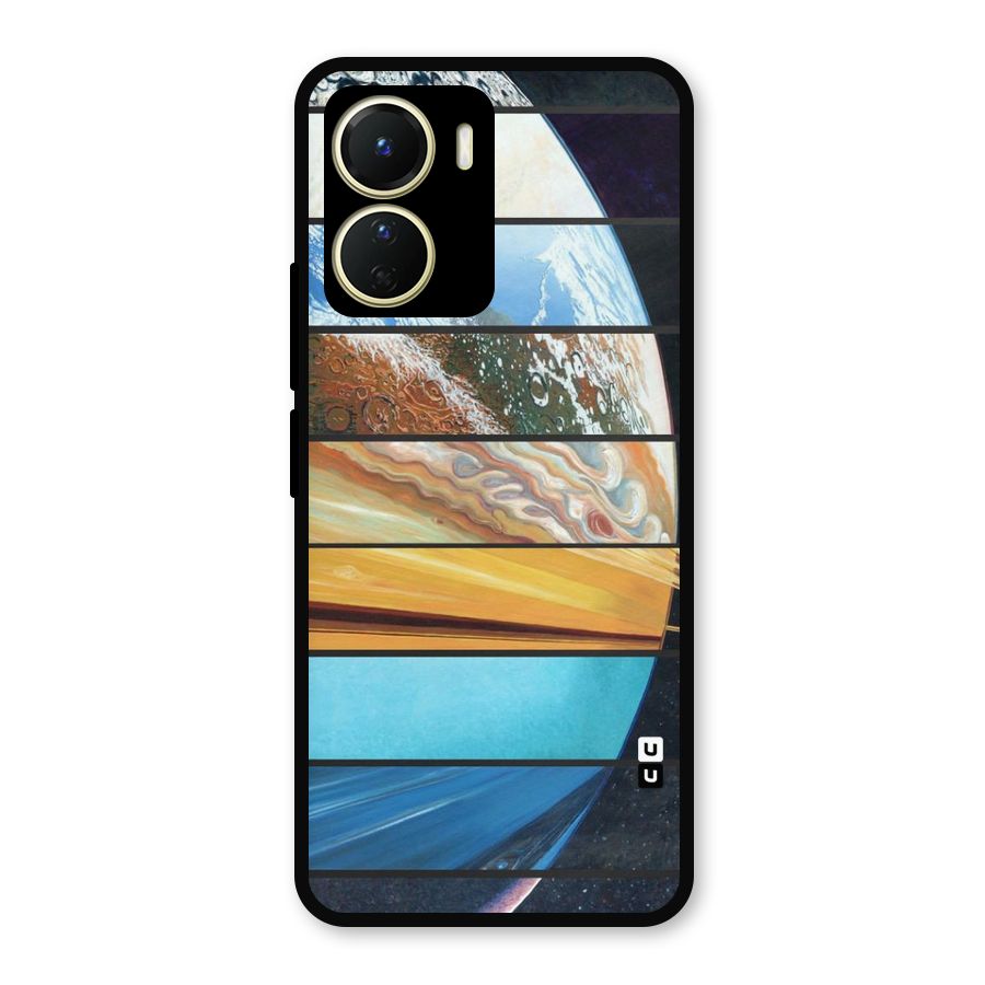 Earthly Design Metal Back Case for Vivo Y16