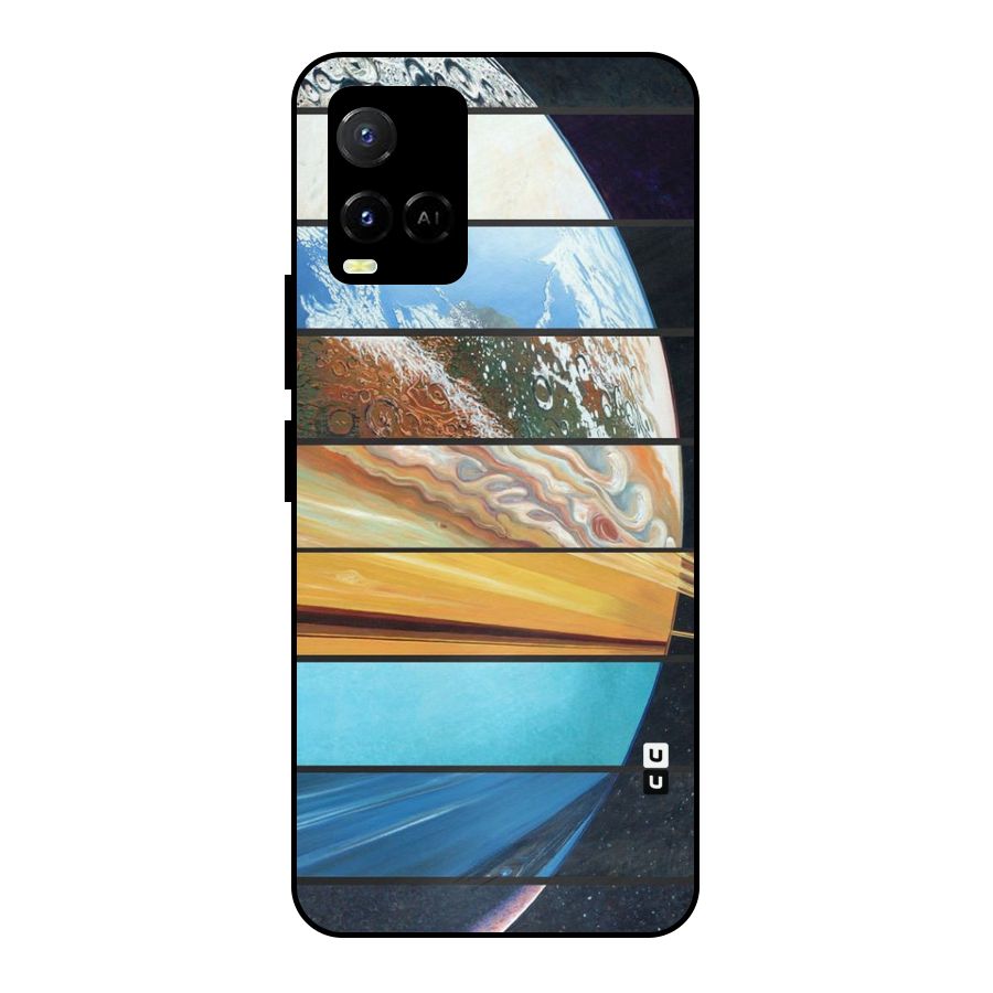 Earthly Design Metal Back Case for Vivo Y21T