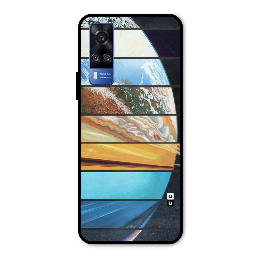 Earthly Design Metal Back Case for Vivo Y51A