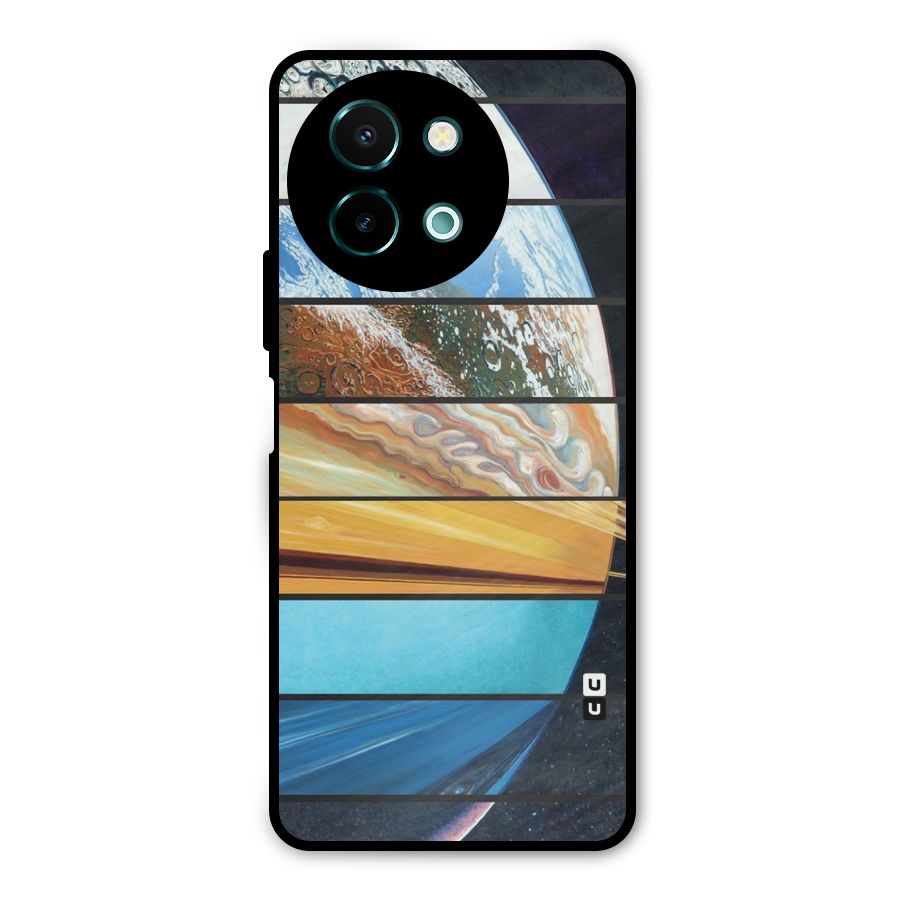 Earthly Design Metal Back Case for Vivo Y58