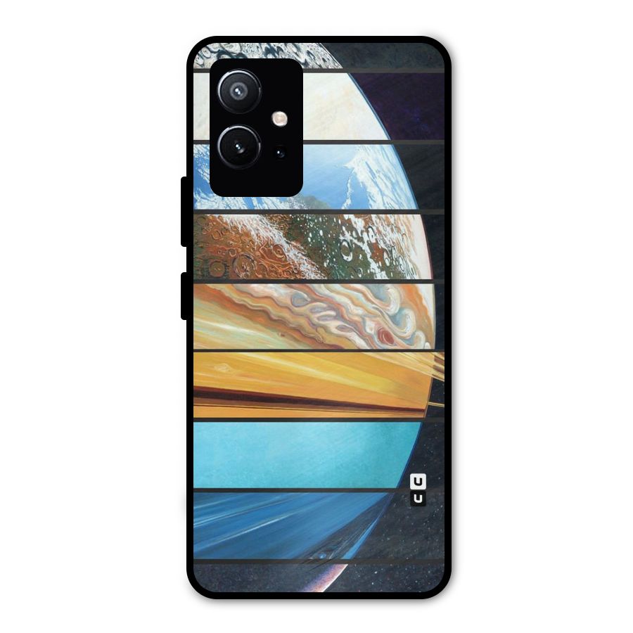 Earthly Design Metal Back Case for Vivo Y75 5G